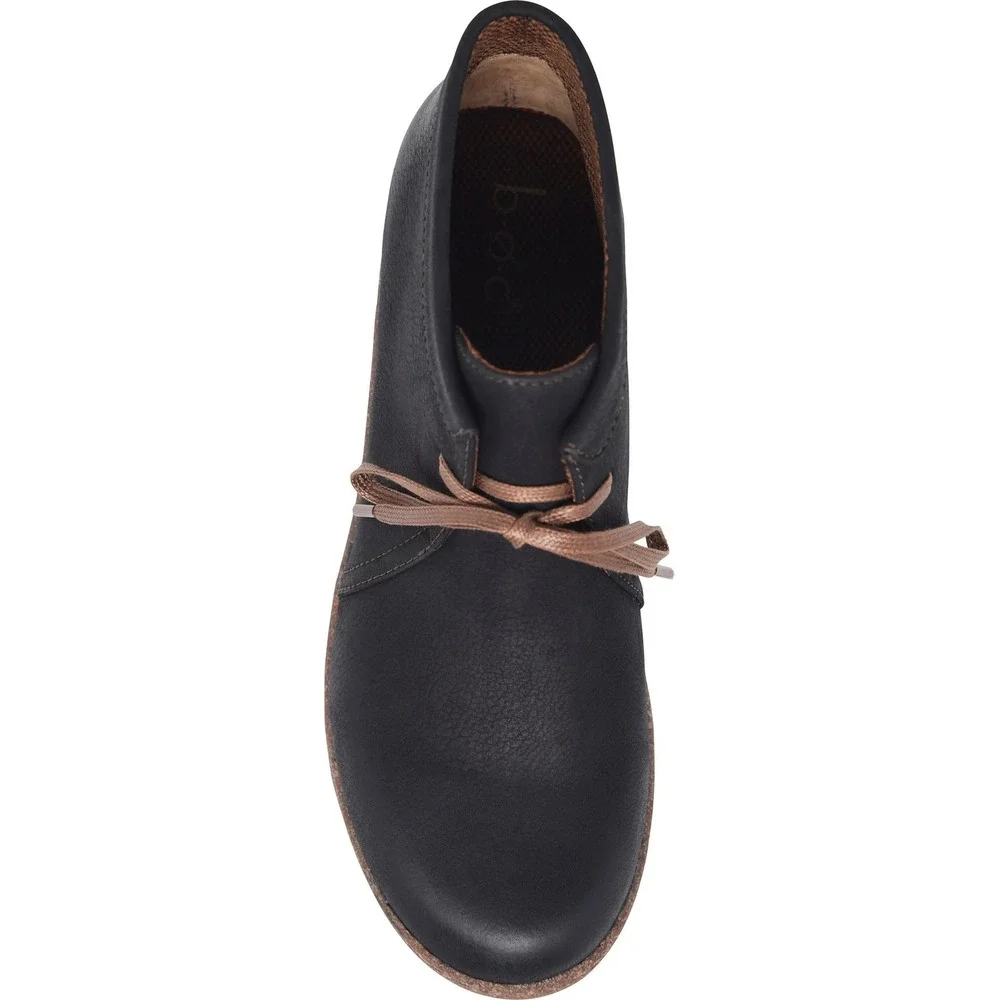 b.o.c. Nadia Black Lace Up Chukka Ankle Boots Womens Size 8